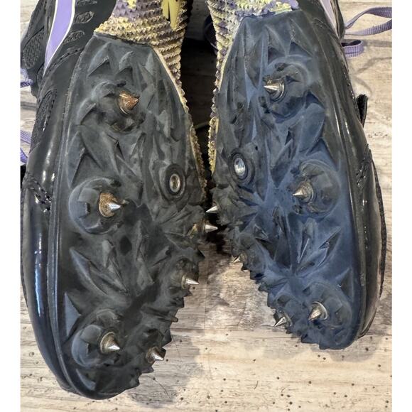 Nike Zoom Rival S Shoes Women's 9 Black/Purple Track & Field Spikes 456811-053 - Picture 7 of 7